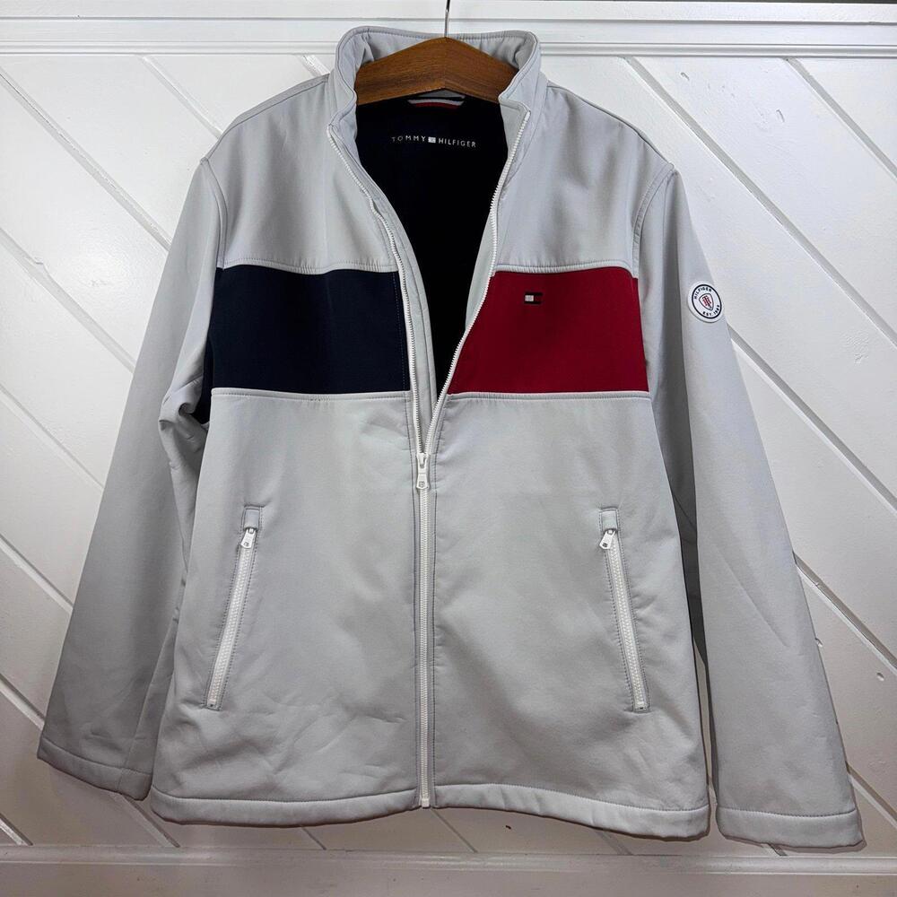 Men’s Tommy Hilfiger Colorblock Coat XL